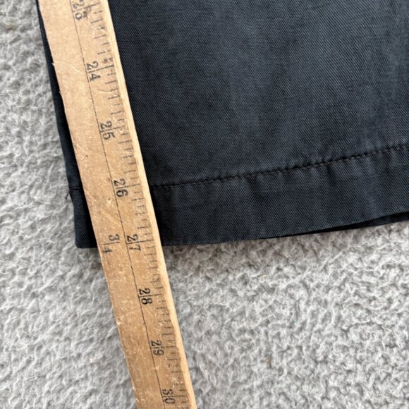 Madewell The Petite Harlow Wide-Leg Pant in Black Linen Blend - Picture 10 of 14